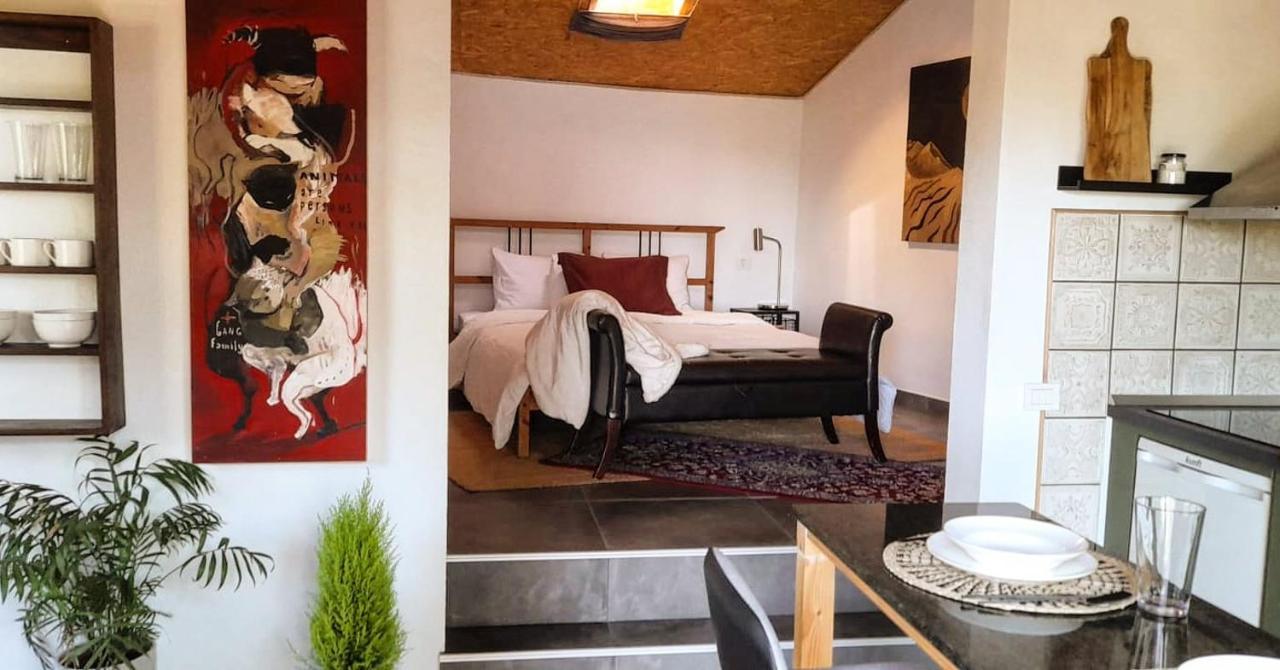 Casa Aguar: Acogedora Casa De Invitados En El Bosque Barrial 外观 照片